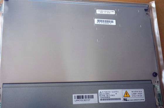 AA121XN11 میتسوبیشی 12.1 اینچ 1024 × 768 RGB 1300CD / M2 WLED LVDS دمای عملکرد: -30 ~ 80 C LCD صنعتی
