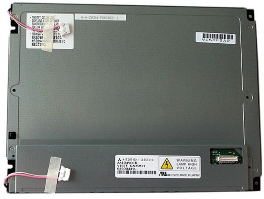 AA104VC03 میتسوبیشی 10.4 اینچ 640 (RGB) × 480 380 سی دی / متر مکعب دما ذخیره سازی: -20 ° 80 درجه سانتیگراد نمایشگر LCD صنعتی