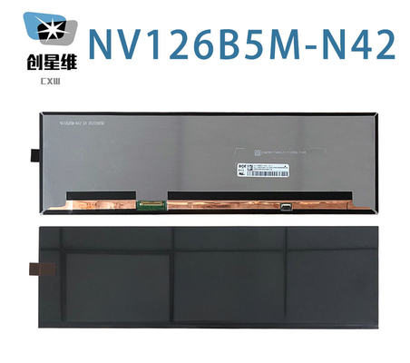 NV126B5M-N42 BOE 12.6&quot; 1920 ((RGB) × 515 400 cd/m2 نمایشگر LCD صنعتی