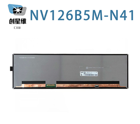 NV126B5M-N41 BOE 12.6&quot; 1920 ((RGB) × 515 250 cd/m2 نمایشگر LCD صنعتی