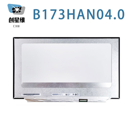 B173HAN04 AUO 17.3&quot; 1920 ((RGB) × 1080, 300 cd/m2 نمایشگر LCD صنعتی