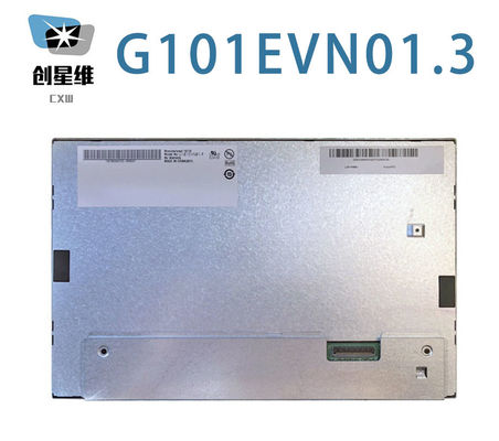 G101EVN01.3 AUO 10.1 اینچ WLED Backlight، عمر ≥ 50K ساعت، با راننده LED، Reverse I/F، 6/8 bit