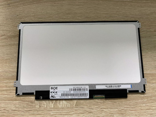 NV116WHM-N49 BOE 11.6&quot; 1366 ((RGB) × 768, 250 cd/m2 نمایشگر LCD صنعتی