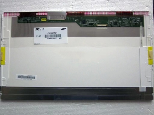 LTN156AT24-W01 سامسونگ 15.6&quot; 1366 ((RGB) × 768, 220 cd/m2 نمایشگر LCD صنعتی