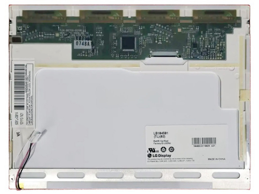LB104S01-TL02 صفحه نمایش 10.4 800 ((RGB) × 600، SVGA 96PPI 250 cd/m2 صفحه نمایش LCD صنعتی