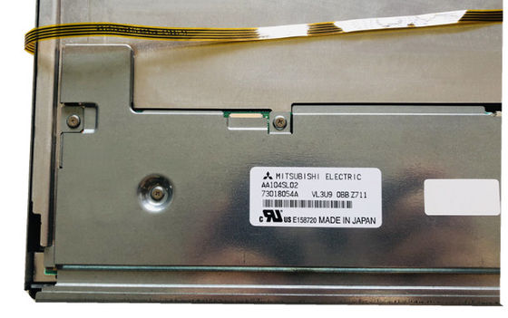 AA104SL02 میتسوبیشی 10.4 اینچ 800 (RGB) × 600 700 سی دی / متر مکعب دمای ذخیره سازی: -30 ~ 80 درجه سانتیگراد نمایشگر LCD صنعتی