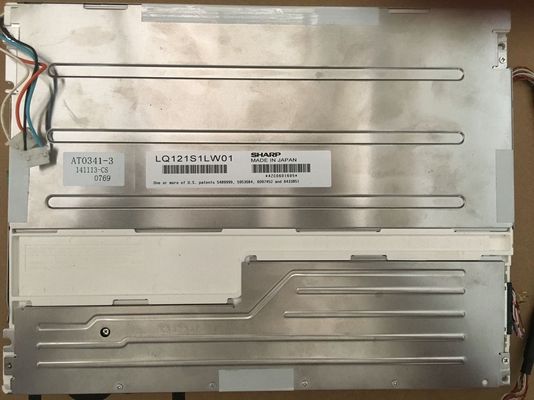 نمایشگر LCD 12.1 اینچی LCM 800 × 600RGB 250 سی دی / متر مکعب LQ121S1LW01 Sharp TFT LCD