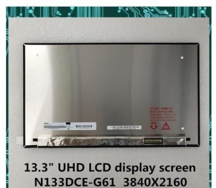 صفحه نمایش LCD صنعتی N133DCE-G61 Innolux 13.3 &quot;3840 (RGB) × 2160 500 cd / m²