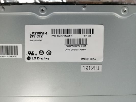 صفحه نمایش LCD 23.8 &quot;1920 × 1080 250cd / M2 TFT LM238WF4-SSG1 LG Display 92PPI