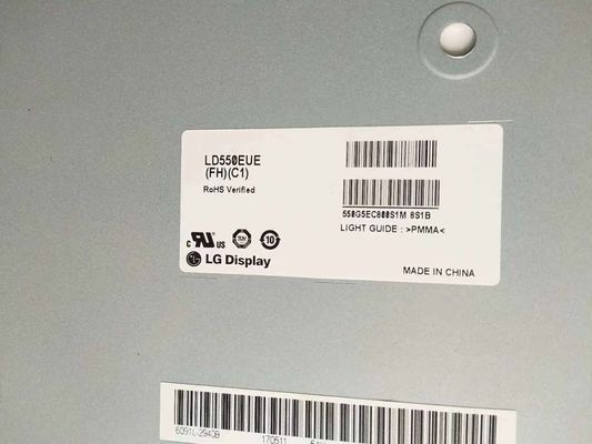 55" 80PPI 3840×2160 WLED TFT Display 500cd/m2 LD550EQE-FKA1 89/89/89/89 (نوع)