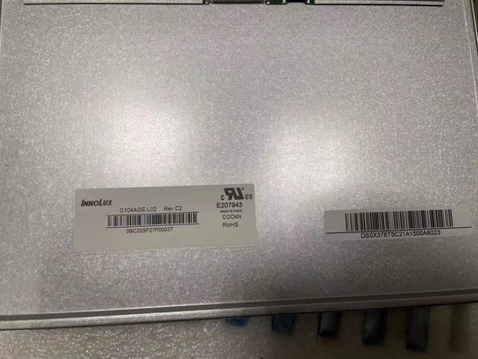 G104AGE-L02 INNOLUX 10.4&quot; 800 ((RGB) × 600 400 cd/m2 نمایشگر LCD صنعتی