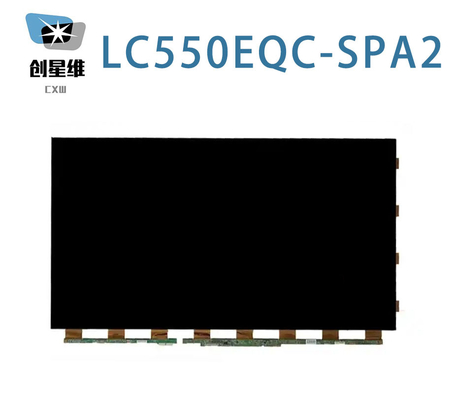 LC550EQC-SPA2 LG صفحه نمایش 55&quot; 3840 ((RGB) × 2160، UHD 80PPI 0 cd/m2 صفحه نمایش LCD صنعتی