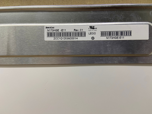 N173HGE-E11 Innolux 17.3&quot; 1920 ((RGB) × 1080, 300 cd/m2 نمایشگر LCD صنعتی