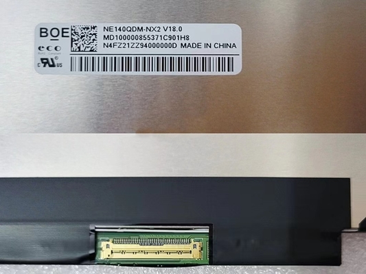 NE140QDM-NX2 BOE 2560 ((RGB) × 1600، 89/89/89/89 نمایشگر LCD صنعتی