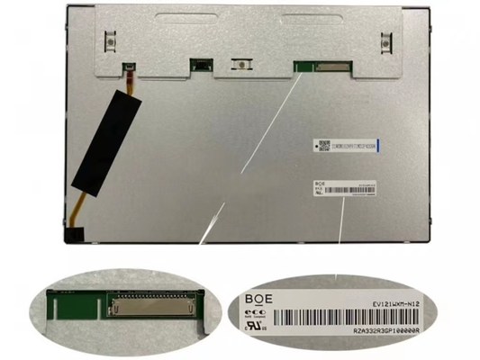 EV121WXM-N12 BOE 12.1&quot; 1280 ((RGB) × 800، 500 cd/m2 نمایشگر LCD صنعتی