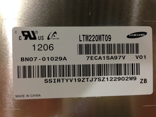 LTM220MT09 سامسونگ 22.0&quot; 1680 ((RGB) ×1050, 250 cd/m2 نمایشگر LCD صنعتی