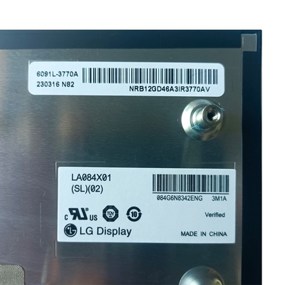 LA084X01-SL02 صفحه نمایش LG 8.4&quot; 1024 ((RGB) × 768, 920 cd/m2 صفحه نمایش LCD صنعتی