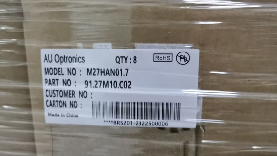 M270HAN01.7 AUO 27.0&quot; 1920 ((RGB) × 1080, 300 cd/m2 نمایشگر LCD صنعتی