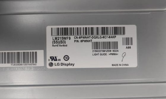 LM215WF9-SSB3 صفحه نمایش LG 21.5 &quot; 1920 ((RGB) × 1080, 250 cd / m2 (تایپ) صفحه نمایش LCD صنعتی