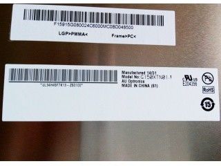 15 اینچ لامپ قابل تغییر TFT LCD G150XTN01.1 استفاده برای صنعتی 80/80/60/80 (نوع)