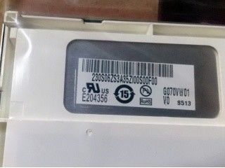 G070VW01 V0 AUO 7.0" 800 ((RGB) × 480 400 cd/m2 80/80/80/80 (نوع) ((CR≥10)