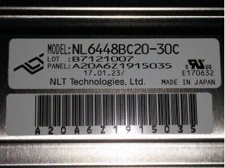 NL6448BC20-30C 6.5 اینچ 640×480 1000 cd/m2 NEC LCM A-Si TFT LCD