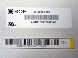 HM150X01-102 پانل LCD TFT پزشکی 15 اینچی بالا I/F 80/80/80/80 (نوع)
