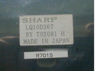 LQ10D367 10.4 اینچ 640×480 LCM Sharp TFT LCD Display 211.2 × 158.4 (H×V)