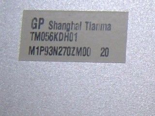 TM056KDH01 5.6 &quot;320 × 234 71PPI 200 سی دی / متر مکعب TIANMA TFT