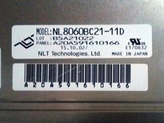 800*600 8.4" 119PPI 400cd/m2 پانل LCD TFT NL8060BC21-11D صفحه LCD