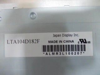800×600 400cd/m2 10.4" LTPS TFT LCD Panel صفحه LCD LTA104D182F