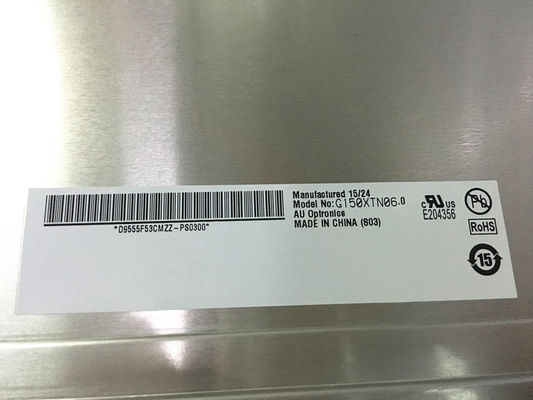 G150XTN06.0 1024×768 XGA 85PPI 450cd/m2 صفحه LCD LCD صنعتی