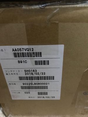 AA057VG12 میتسوبیشی 5.7 اینچ 640 × 480 RGB 500CD / M2 WLED TTL دما ذخیره سازی: -30 ~ 80 ° نمایشگر LCD صنعتی