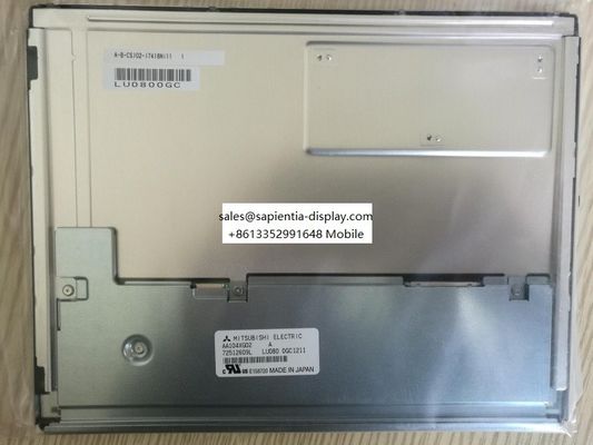 AA104XG02 Mitsubishi 10.4INCH 1024×768 RGB 500 cd/m2 (نوعی) 85/85/85/85 (نوعی)