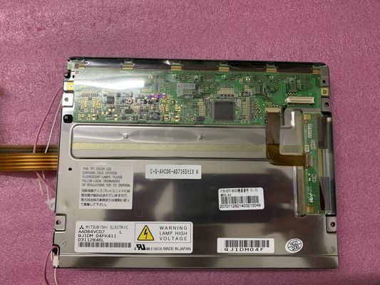 AA084VF05 میتسوبیشی 8.4 اینچ 640 (RGB) × 480 380 سی دی / متر مکعب دمای ذخیره سازی: -20 ~ 80 درجه سانتیگراد نمایشگر LOD صنعتی