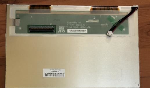 C080VW05 V0 AUO 8INCH 800 × 480RGB 500CD / M2 WLED TTL دمای عملکرد: -30 ~ 80 ° نمایشگر LCD صنعتی