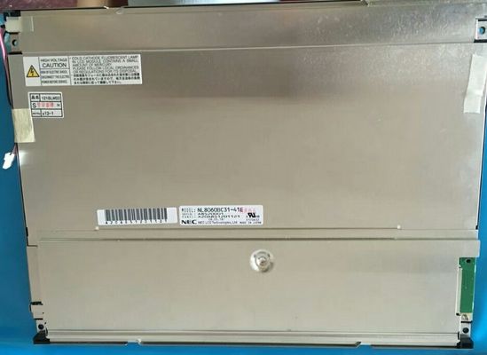 NL8060BC31-17E NLT 12.1INCH 400CD / M2 LCM 800 × 600 800 × 600RGB CCFL TTL دما عامل: 0 ~ 50 درجه سانتیگراد نمایشگر LCD صنعتی