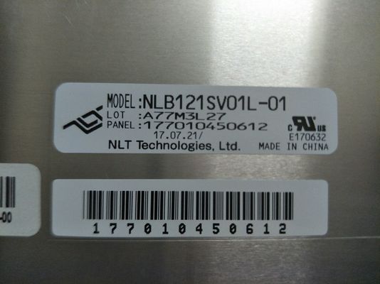 NLB121SV01L-01 NLT 12.1INCH 450CD / M2 LCM 800 × 600 800 × 600RGB WLED LVDS دمای کار: -20 ~ 70 درجه سانتیگراد ال سی دی صنعتی