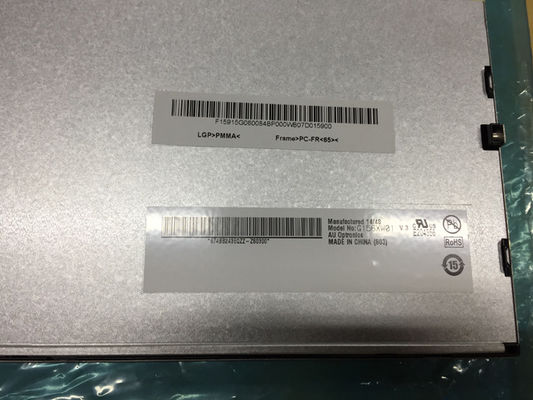 15.6 INCH1366×768RGB 500nits WLED LVDS AUO صفحه نمایش LCD G156XW01 V302