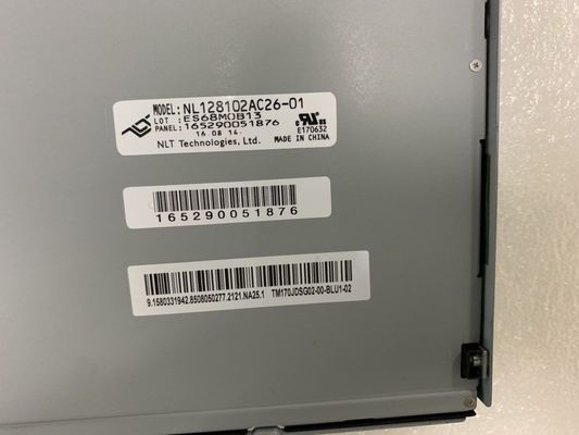 NL128102AC26-01 NLT 17INCH 400CD / M2 LCM 1280 × 1024 1280 × 1024RGB WLED LVDS دمای ذخیره سازی: -30 ~ 80 C صفحه نمایش LCD صنعتی