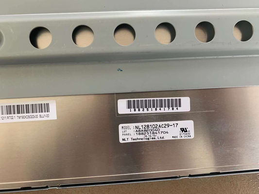NL128102AC29-17 NLT 19INCH 800CD / M2 LCM 1280 × 1024 1280 × 1024RGB WLED LVDS دما عامل: -20 ~ 70 درجه سانتیگراد ال سی دی صنعتی