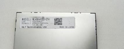NLT 4.2" 480×640 WLED RSDS NEC TFT صفحه نمایش 280nits NL4864HC13-01A