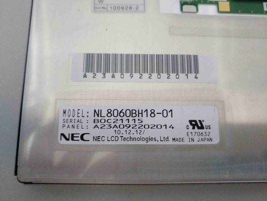 نمایشگر LCD NLT 5.7 &quot;800CD / M2 TFT LCM 640 × 480 NL6448BC18-01F
