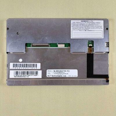 NL8048AC19-13 NLT 7" 500nits 800×480 500CD/M2 پانل LCD LCM TFT 2.4W