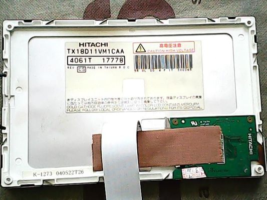 WVGA 133PPI 800x480 400 نیت پانل LCD صنعتی TX18D11VM1CAA