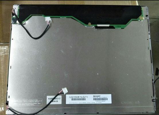 نمایشگر LCD 15 اینچی LCM 1024 × 768RGB 400 سی دی / متر مکعب LQ150X1LAP5 Sharp TFT LCD