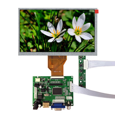 نمایشگر LCD صنعتی AT070TN92 Innolux 7.0 &quot;800 (RGB) × 480 250 cd / m²