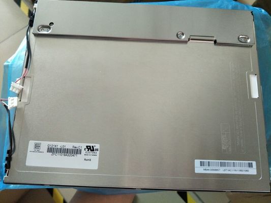 نمایشگر LCD صنعتی G121X1-L01 CMO 12.1 &quot;1024 (RGB) 8 768 450 سی دی / متر مکعب