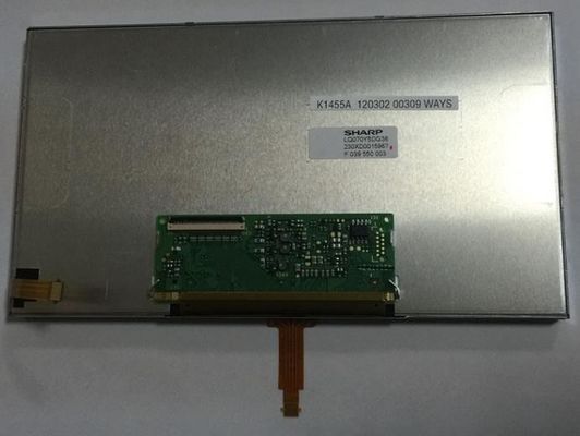 صفحه نمایش LCD 7 &quot;LCM 800 × 480RGB 485cd / m² LQ070Y5DG36 Sharp TFT LCD