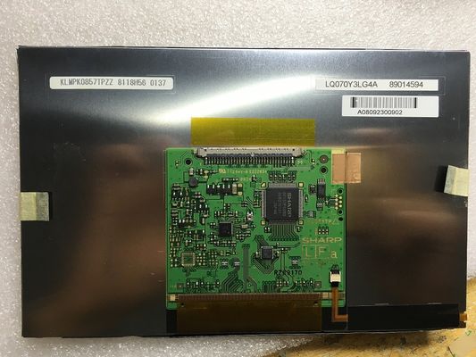 صفحه نمایش LCD صنعتی LQ070Y3LG4A Sharp 7 &quot;LCM 800 × 480RGB 350cd / m²